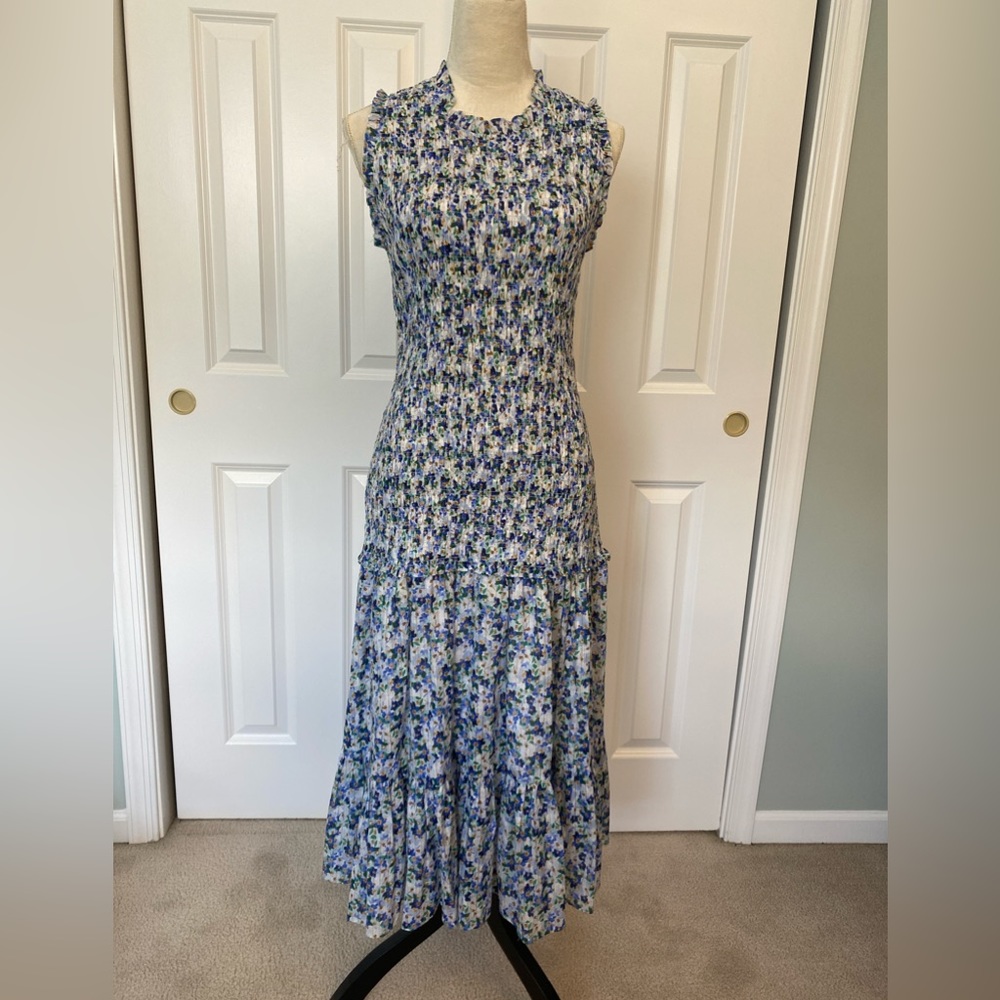 Veronica Beard Verena Dress, cobalt size 4